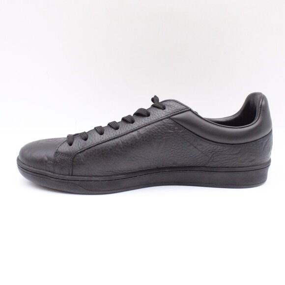 NWOB Louis Vuitton Luxembourg Monogram Embossed Leather Sneakers in Black US 9.5 - Picture 9 of 16